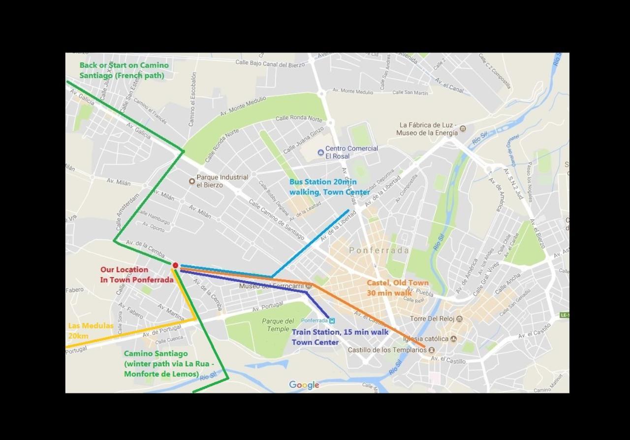 Jaen Apartment Ponferrada Εξωτερικό φωτογραφία